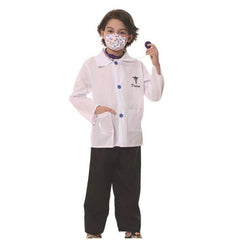 Kinder Doktor Kostüm - Kleine Arzt Verkleidung für Fasching, Karneval & Rollenspiel