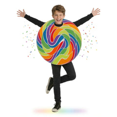 Kinderkostüme im Regenbogen Bonbon-Look Lustige Halloween Cosplay Kostüme