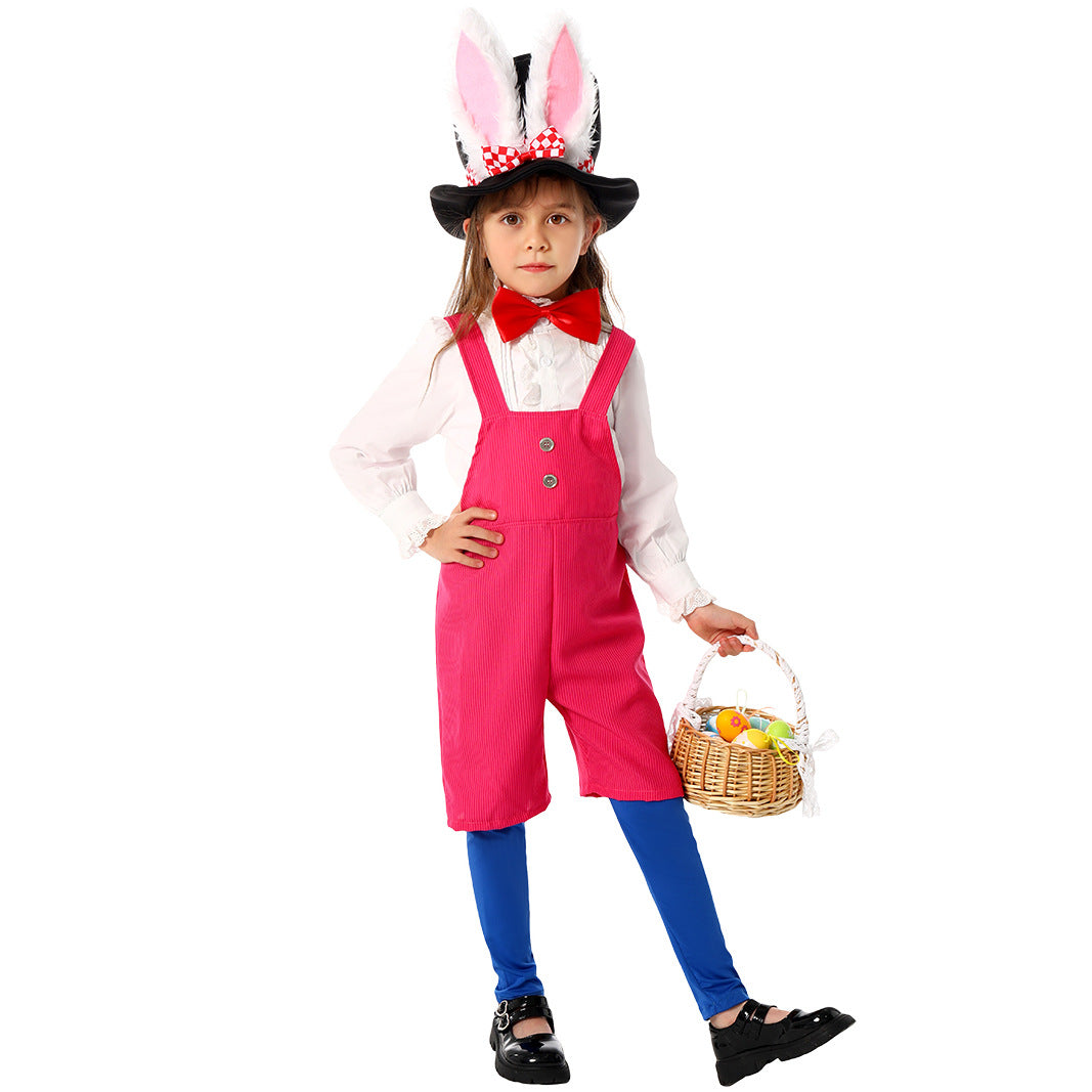 Kinder Osterhasen Cosplay Kostüm Party Outfit Halloween Kostüm