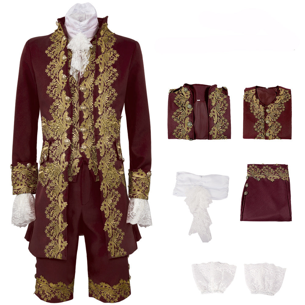 Retro Herren Prinz Kostüm Barock Mozart Für Mittelalter Viktorianisch Renaissance Herren kostüm