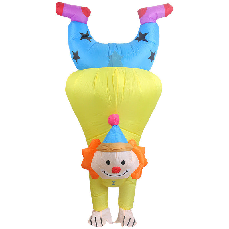 Aufblasbare Fettkostüm Clown Pirat Anzug Halloween Cosplay Kostüm