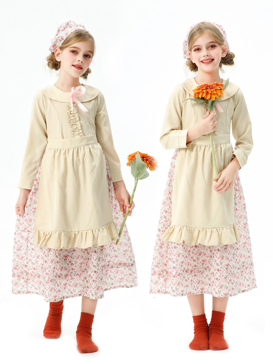 Rotkäppchen Kinder Märchen Halloween Großmutter des Oma Kleid Cosplay Kostüm Outfits Halloween Karneval Anzug