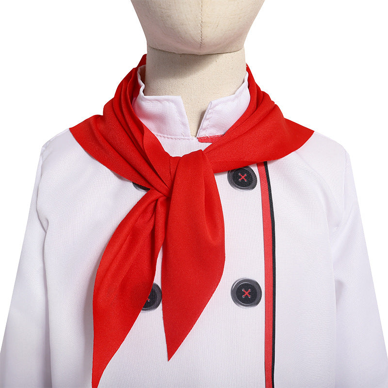 Kinder Chefkoch Anzug Kindergarten Spiel Festival Handwerk Klasse Backen Kleiner Chefkoch&nbsp;cosplay Kostüm Outfits Halloween Karneval