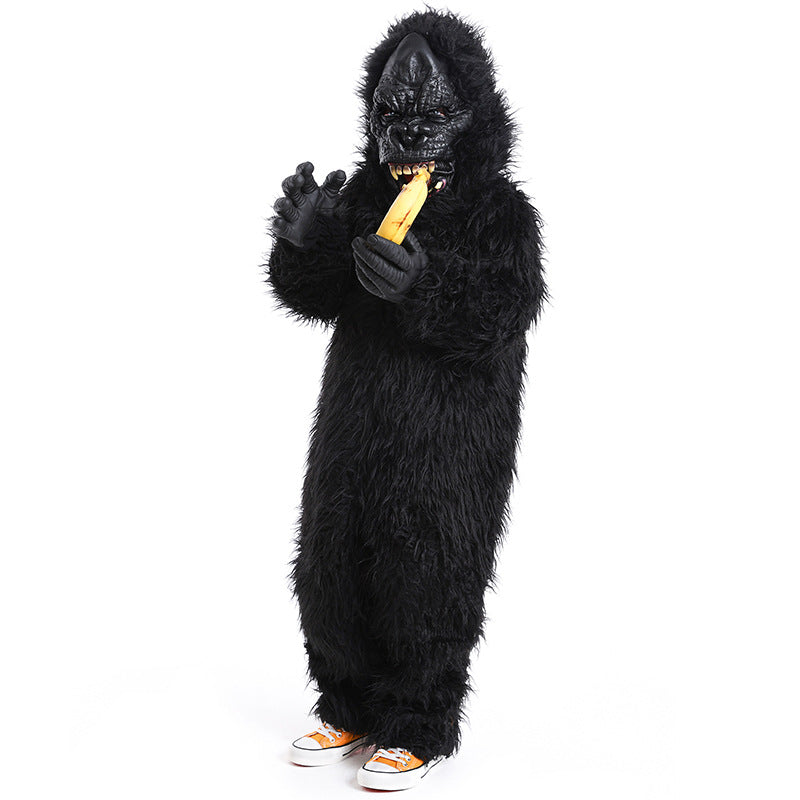 Kinder Tierkostüm King Kong Plüsch Schimpanse Cosplay Kostüm Halloween