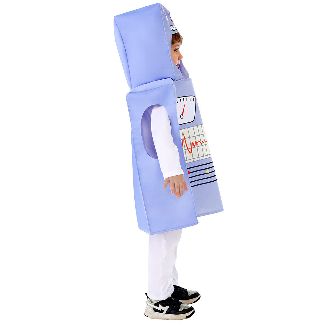 Kinder Roboter-Cosplay Hightech-Raumanzüge Kostüme für den Kindertag Halloween cosplay