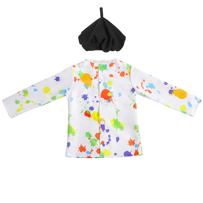 Kinder Maler Cosplay Kostüm Kindergarten Bühne Performance Kostüm