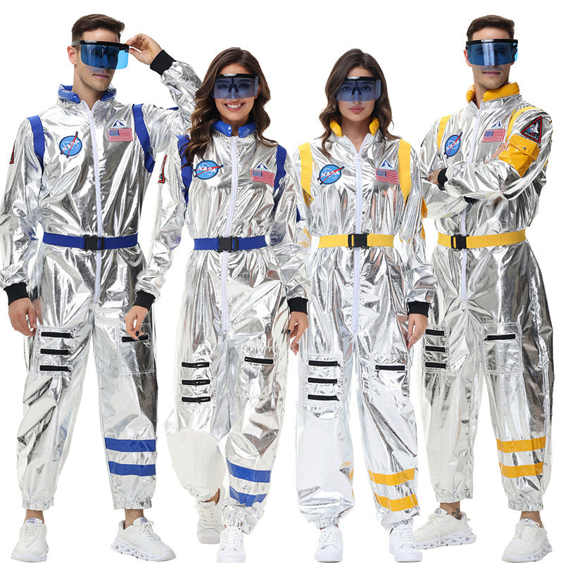 Herren Cosplay Kostüm Outfits Halloween Karneval Anzug Astronaut