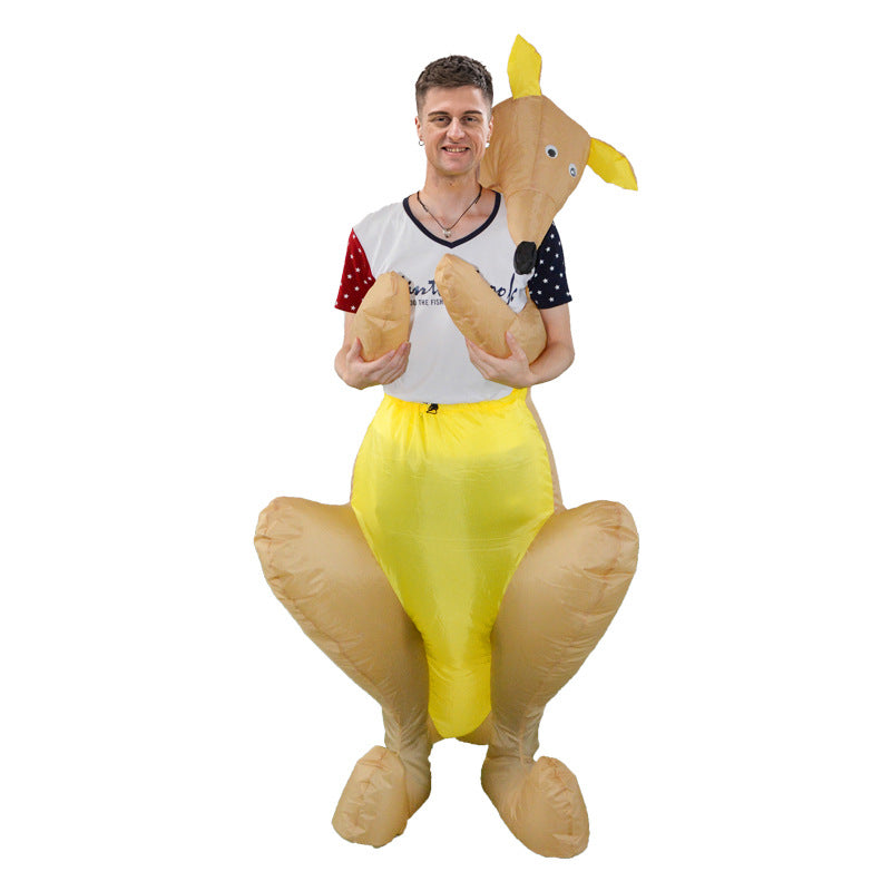 Aufblasbare Fettkostüm Clown Pirat Anzug Halloween Cosplay Kostüm