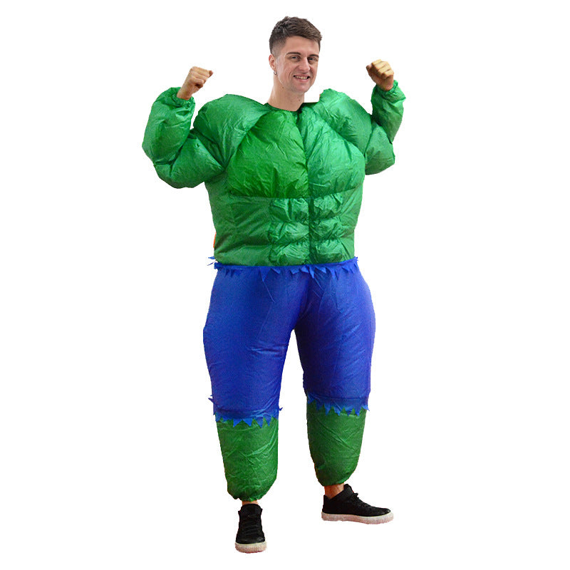 Aufblasbare Fettkostüm Clown Pirat Anzug Halloween Cosplay Kostüm