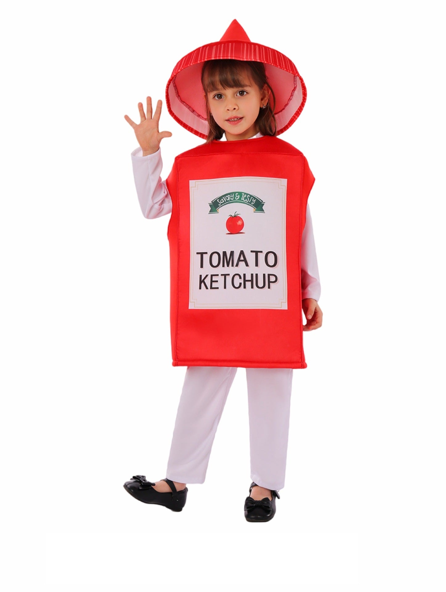 Kinder Cosplay Kostüm Outfits Halloween Karneval Anzug Pommes Frites Schaum Kostüm getränk kostüm
