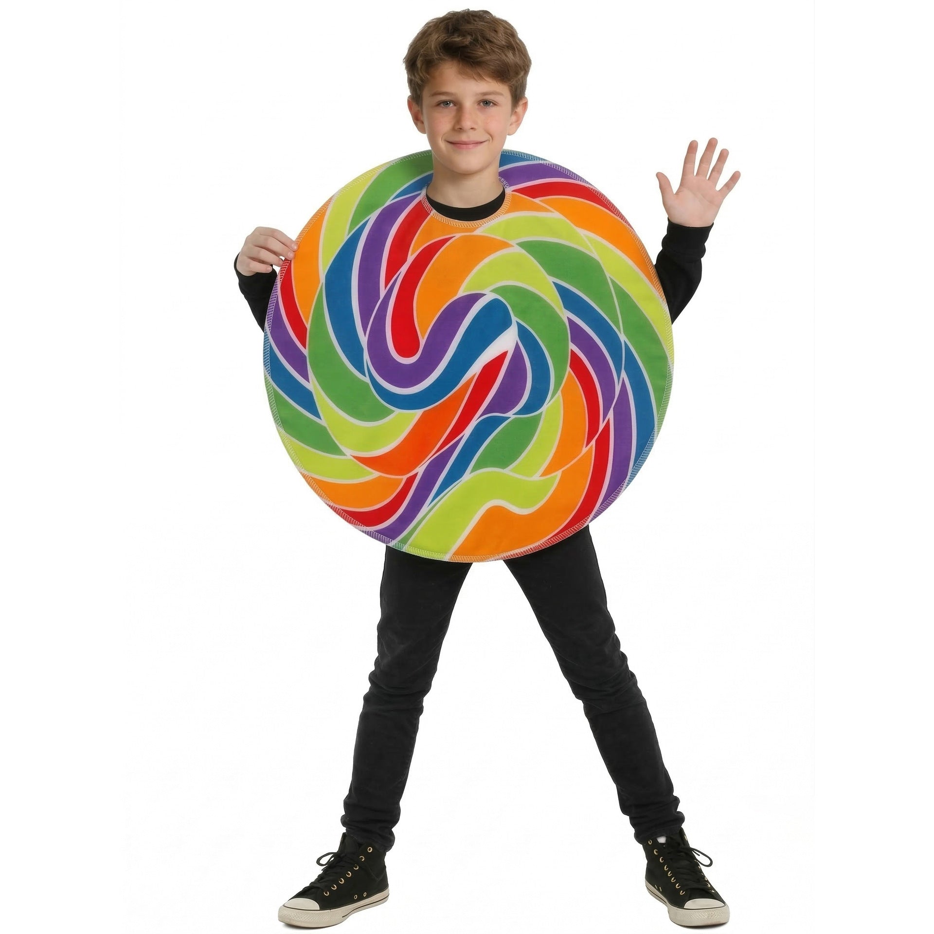 Kinderkostüme im Regenbogen Bonbon-Look Lustige Halloween Cosplay Kostüme