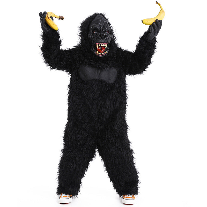 Kinder Tierkostüm King Kong Plüsch Schimpanse Cosplay Kostüm Halloween