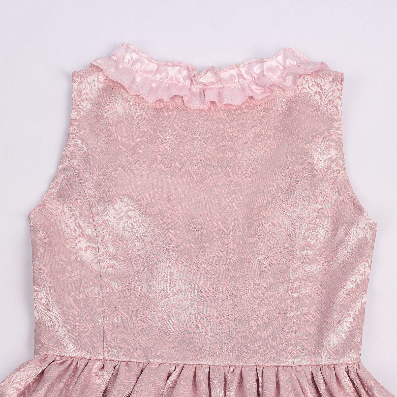 Hochwertiges Mädchen Dirndl 3-tlg. mit Stickerei - Edles Trachtenkleid für Oktoberfest & Fasching