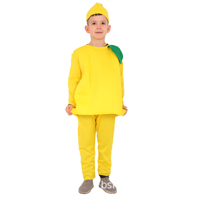 Kinder Tag Leistung Schaum Kostüm Gemüse und Obst Kinder cos Rollenspiel Kindergarten Bühne Kostüm
