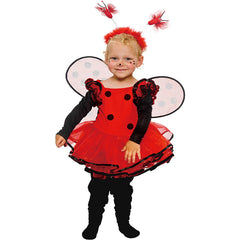 Kinder Mädchen Kleid Biene Marienkäfer Cosplay Kostüm Halloween Ferienkostüm