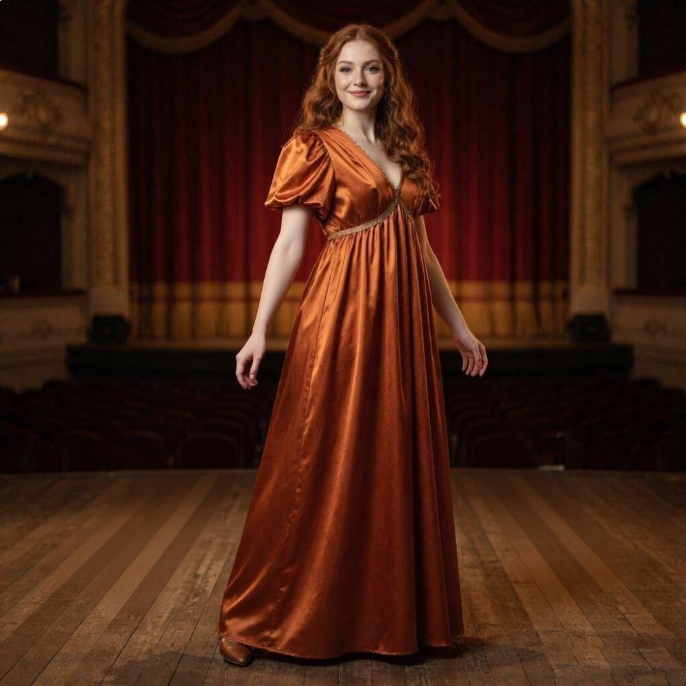 Damen Victoria Mittelalterliches Kleid Cosplay-Kostüm für Halloween, Karneval und Partys