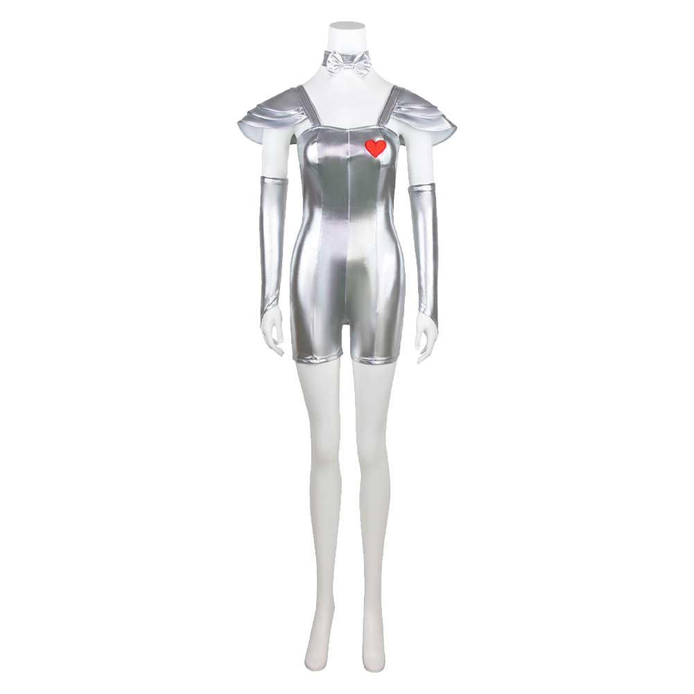 Tin Man silber Kostüm The Wonderful Wizard of Oz Cosplay Bühnenauftritt Kostüm