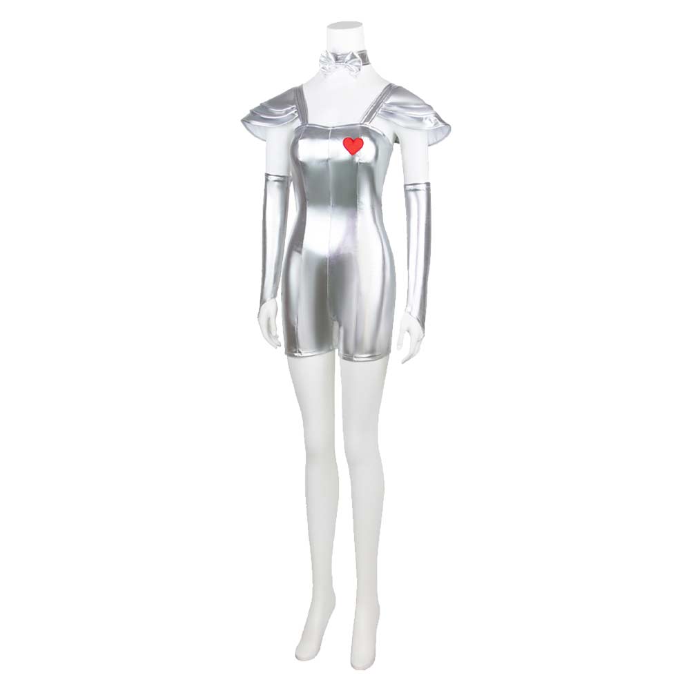 Tin Man silber Kostüm The Wonderful Wizard of Oz Cosplay Bühnenauftritt Kostüm