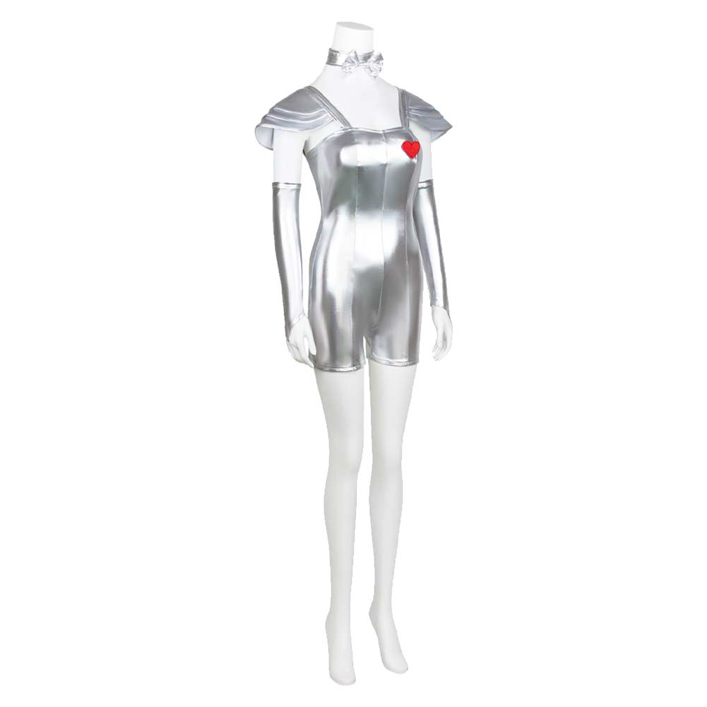 Tin Man silber Kostüm The Wonderful Wizard of Oz Cosplay Bühnenauftritt Kostüm