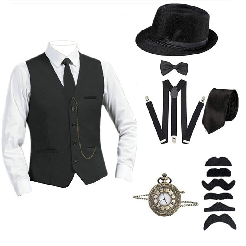 1920er Jahre Weste Kostüm für Herren Party Outfits