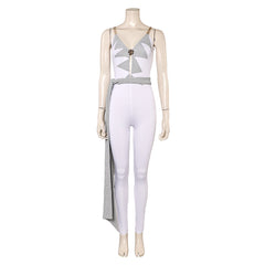 ABBA Damen Cosplay Kostüm Halloween Karneval Party Retro Anzug Agnetha Faltskong