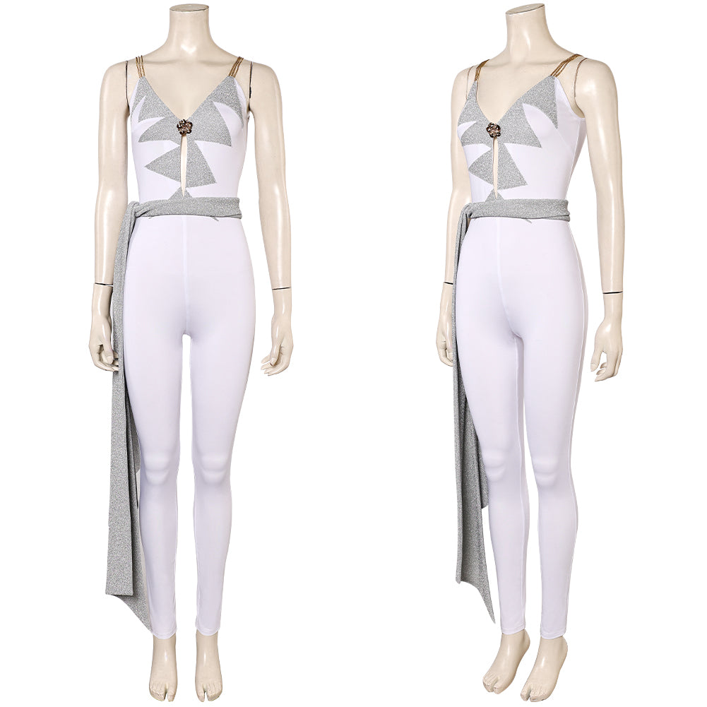 ABBA Damen Cosplay Kostüm Halloween Karneval Party Retro Anzug Agnetha Faltskong