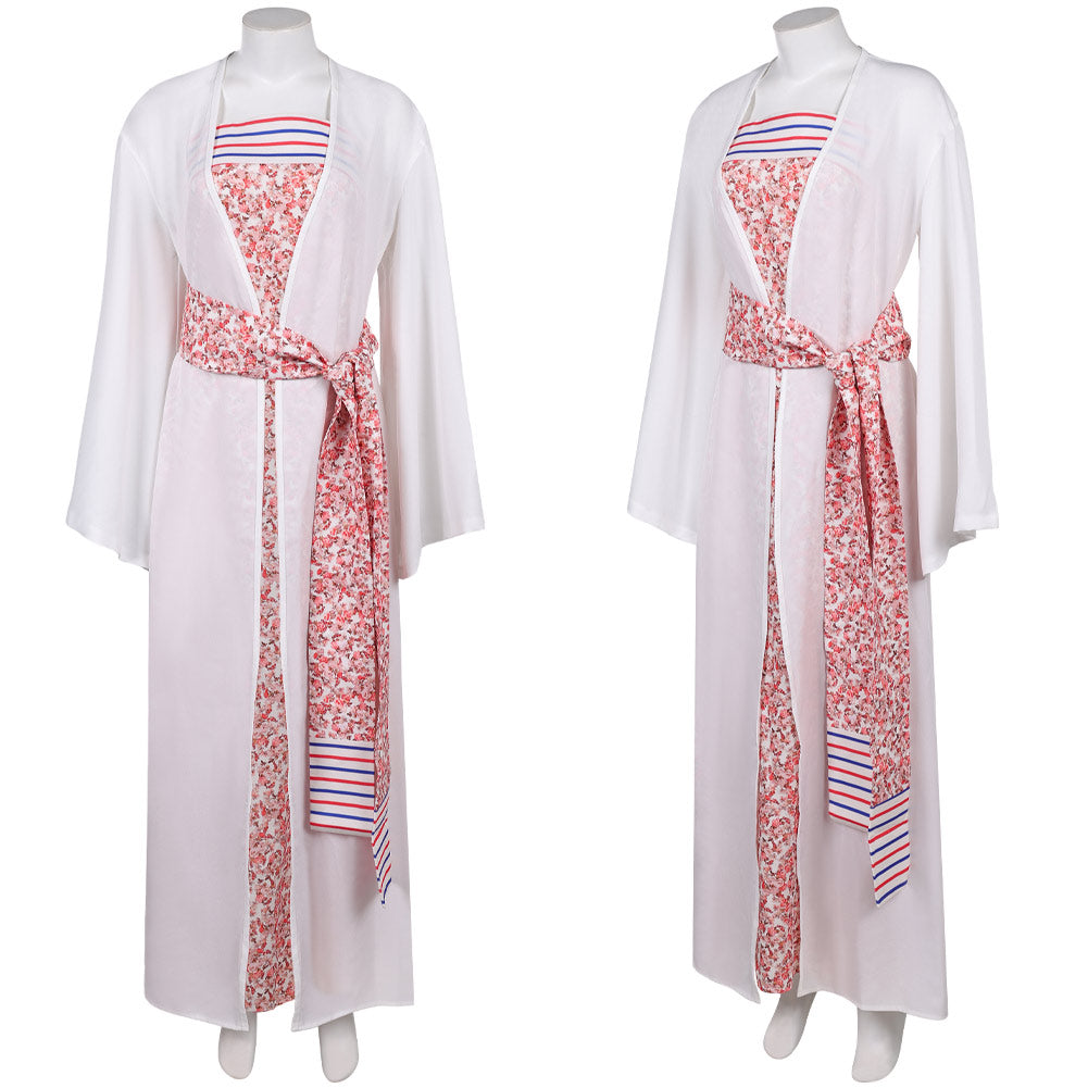 ABBA Retro Style Cosplay Kostüm Halloween Karneval Party Anzug Anni-Frid Synni Lyngstad