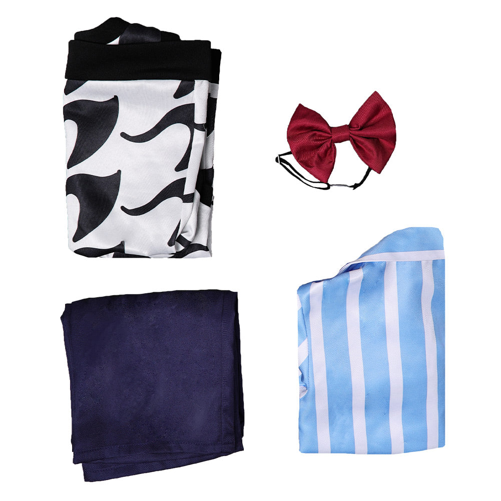 Alles Steht Kopf 2 Kinder Angst Kostüm Cosplay Kostüm Outfits Halloween Karneval Anzug Fear cosplay