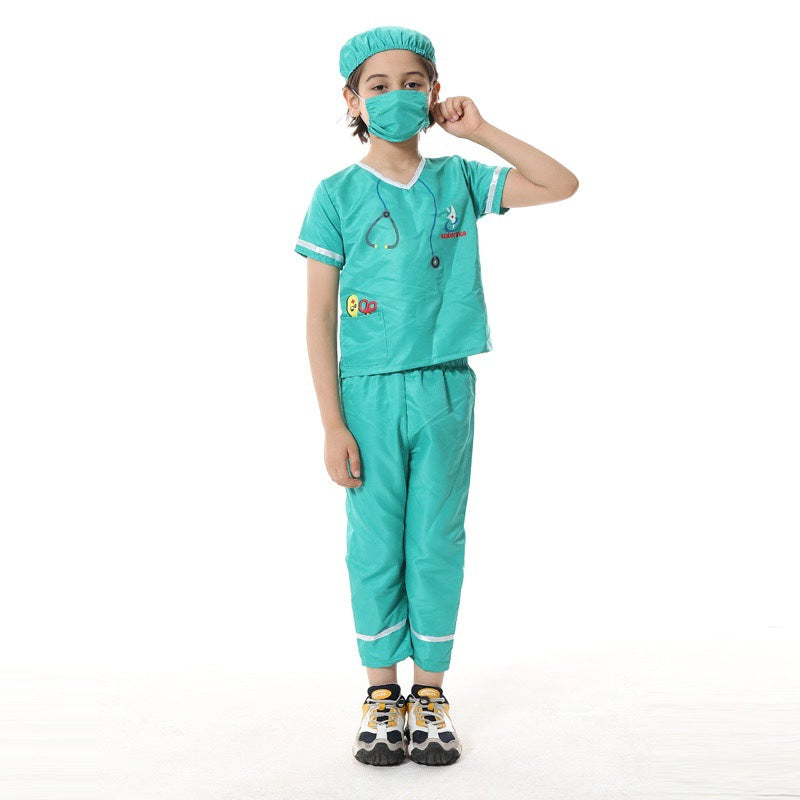 Kinder Doktor Kostüm - Kleine Arzt Verkleidung für Fasching, Karneval & Rollenspiel