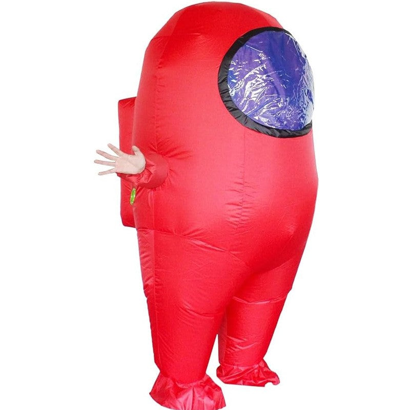 Erwachsene unisex Aufblasbarer Astronautenanzug Cosplay Kostüm Halloween Karneval Party Anzug aufblasbar Kostüm