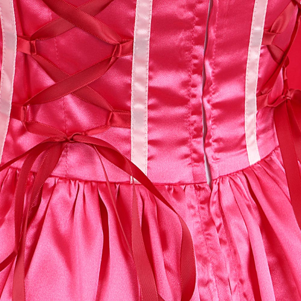 Belle rosa Kleid Die Schöne und das Biest Belle Outfit für Halloween Karneval&Fasching