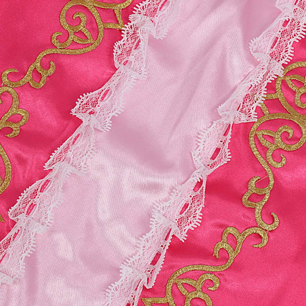Belle rosa Kleid Die Schöne und das Biest Belle Outfit für Halloween Karneval&Fasching
