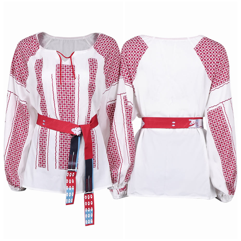 Damen ABBA Retro Style Anni-Frid Synni Lyngstad Cosplay Kostüm Halloween Karneval Party Anzug