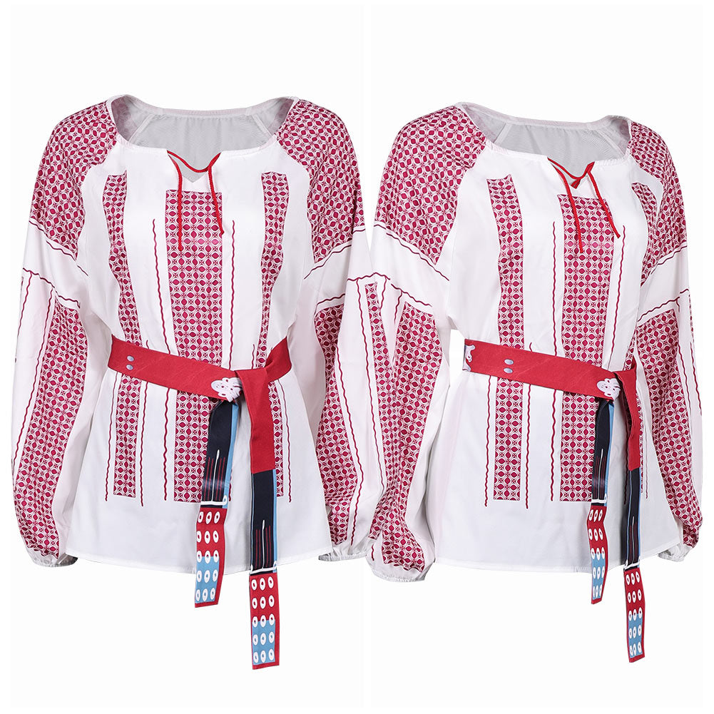 Damen ABBA Retro Style Anni-Frid Synni Lyngstad Cosplay Kostüm Halloween Karneval Party Anzug