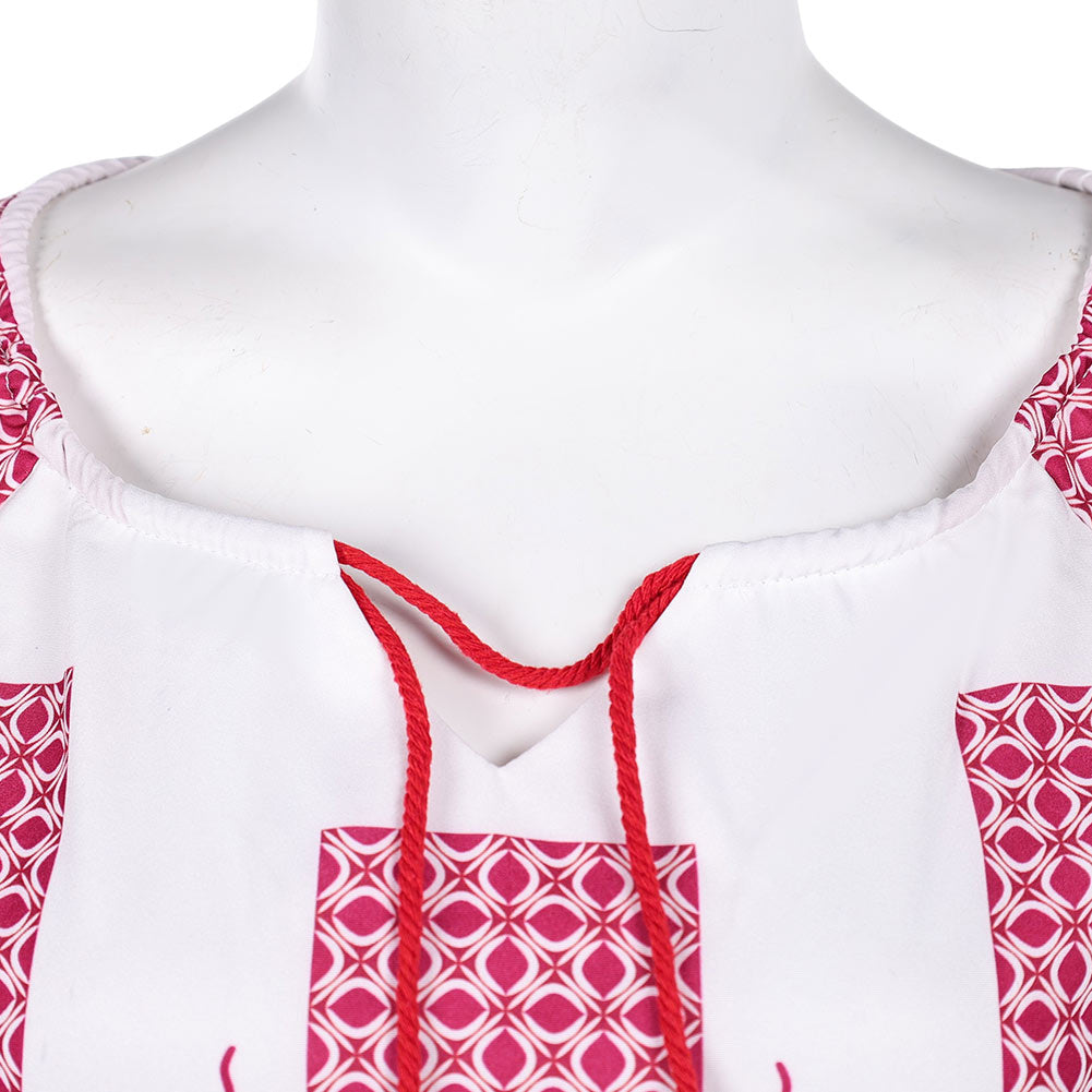 Damen ABBA Retro Style Anni-Frid Synni Lyngstad Cosplay Kostüm Halloween Karneval Party Anzug