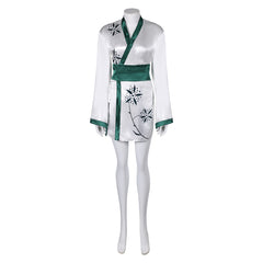 Damen ABBA Retro Style Robe Anni-Frid Synni Lyngstad Cosplay Kostüm Outfits Halloween Karneval Anzug