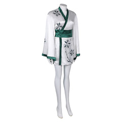Damen ABBA Retro Style Robe Anni-Frid Synni Lyngstad Cosplay Kostüm Outfits Halloween Karneval Anzug
