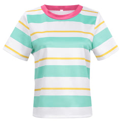 Damen Bonnie T-shirt Cosplay-Kostüm für Halloween, Karneval und Partys