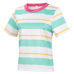 Damen Bonnie T-shirt Cosplay-Kostüm für Halloween, Karneval und Partys