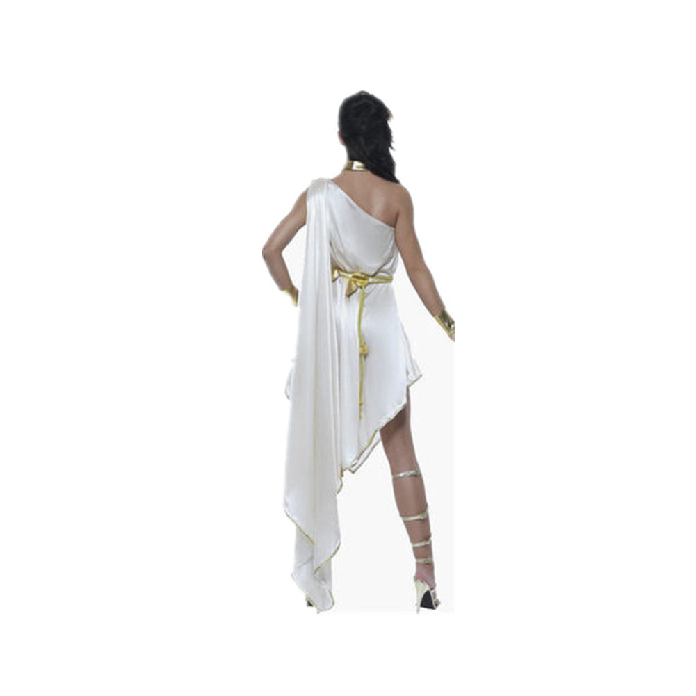 Damen Cosplay Kostüm Outfits Halloween Karneval Anzug Ägyptischer Pharao Griechische Göttin