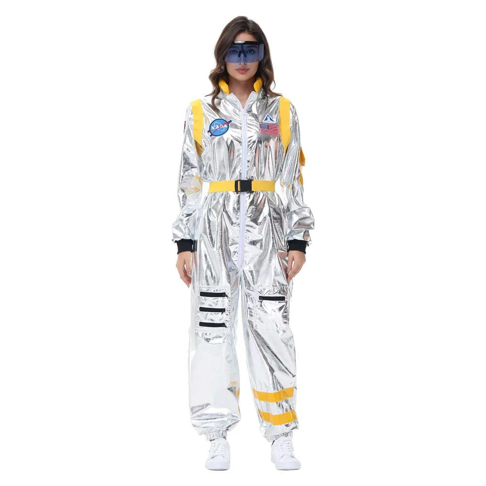 Herren Cosplay Kostüm Outfits Halloween Karneval Anzug Astronaut