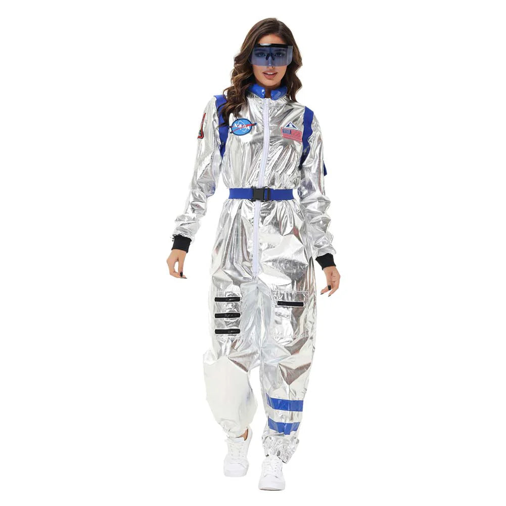 Herren Cosplay Kostüm Outfits Halloween Karneval Anzug Astronaut