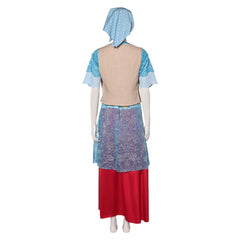 Damen Die kleine Hexe Cosplay Kostüm Halloween Karneval Party Anzug cosplay