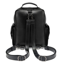 Damen Gothic Große Kapazität Rucksack Schädel Kopf bestickt Handheld Rucksack Computer Tasche