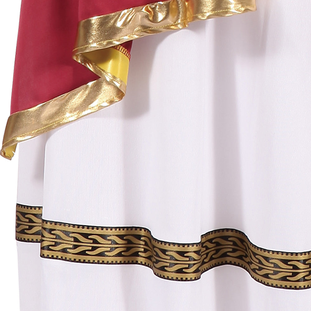 Damen Griechische Göttin Cosplay-Kostüm für Halloween-Karnevalsparty