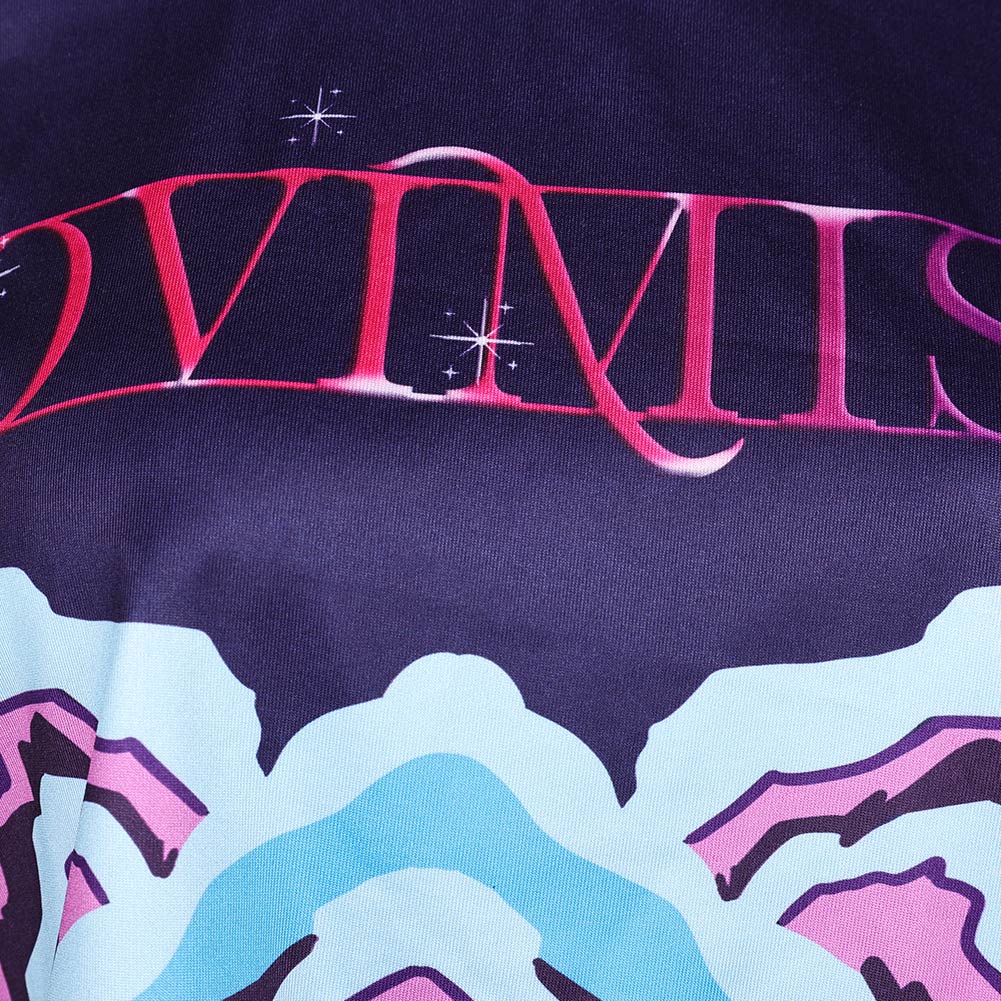 Damen Huntrix Kpop Demon Hunters Mira T-Shirt Cosplay Kostüm Halloween Karneval Party Anzug cosplay