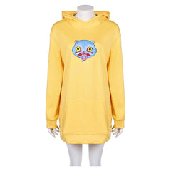 Damen K-Pop Demon Hunters Cosplay Kostüm Halloween Karneval Hoodie Zoey