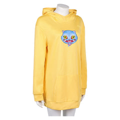 Damen K-Pop Demon Hunters Cosplay Kostüm Halloween Karneval Hoodie Zoey