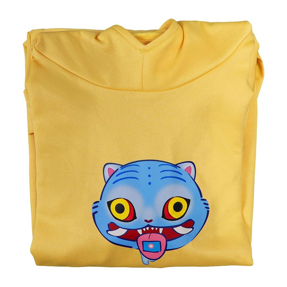 Damen K-Pop Demon Hunters Cosplay Kostüm Halloween Karneval Hoodie Zoey