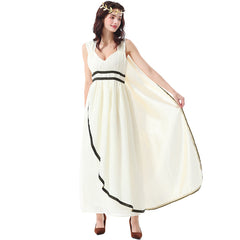 Damen Kleid Römische Toga Kostüm Cosplay Kostüm Halloween Karneval Party Anzug